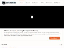 Tablet Screenshot of dpvideo.com